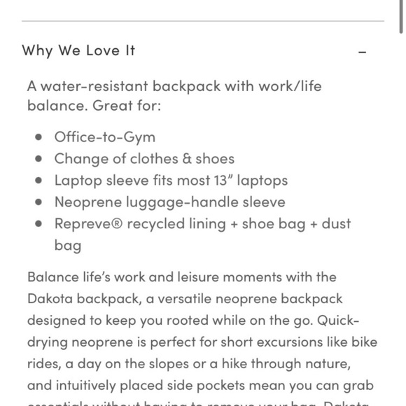 SOLD!!! NWT Dagne Dover Dakota Medium Backpack in Skyway - Picture 6 of 7